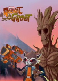 Marvel's Rocket & Groot Cover, Marvel's Rocket & Groot Poster